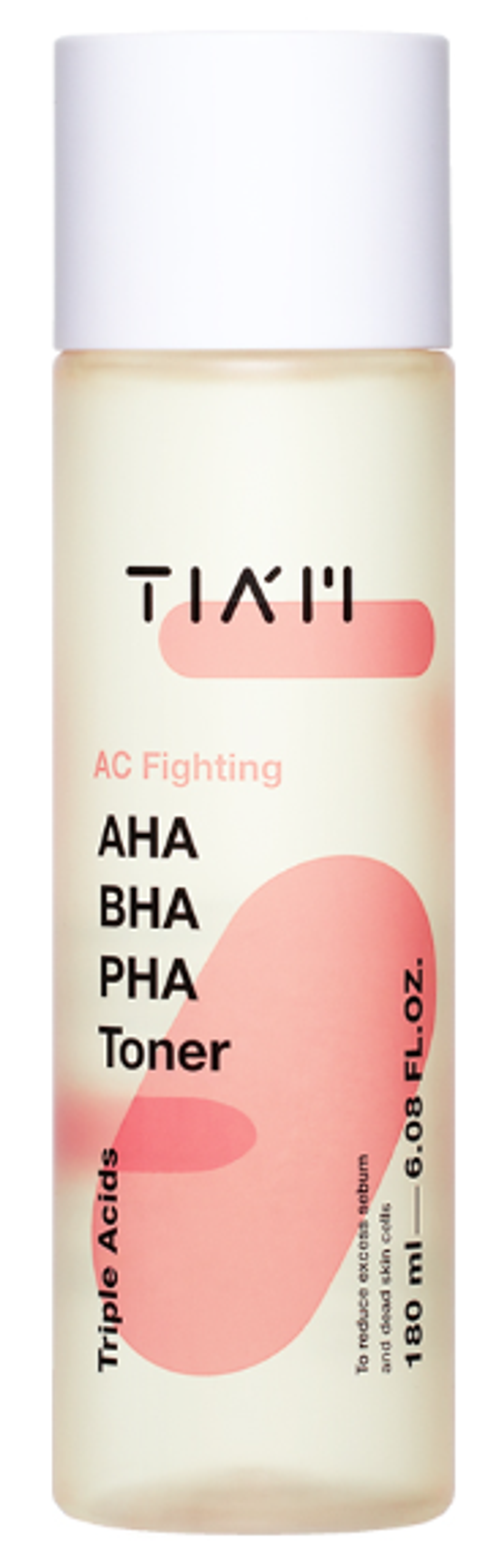 TIAM AC Fighting AHA BHA PHA Toner очищающий кислотный тонер для проблемной кожи 180мл