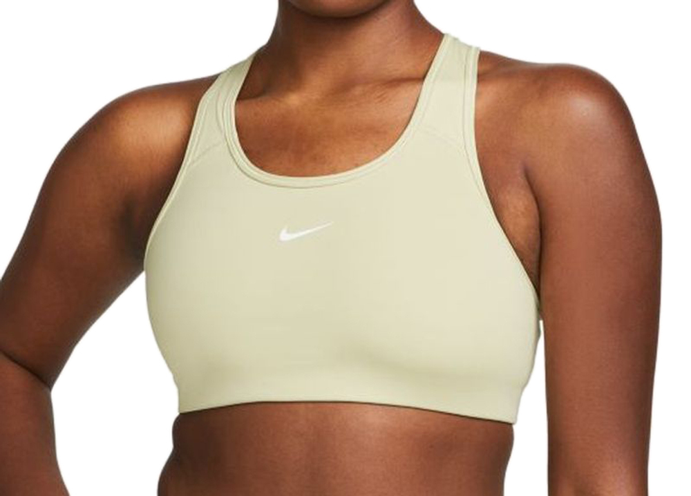 ТОП теннисный Nike Swoosh Bra Pad W - olive aura/white