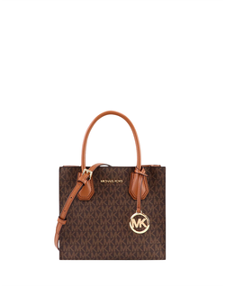 Сумка на плечо Michael Kors Mercer Medium Messenger | Коричневый с песочным