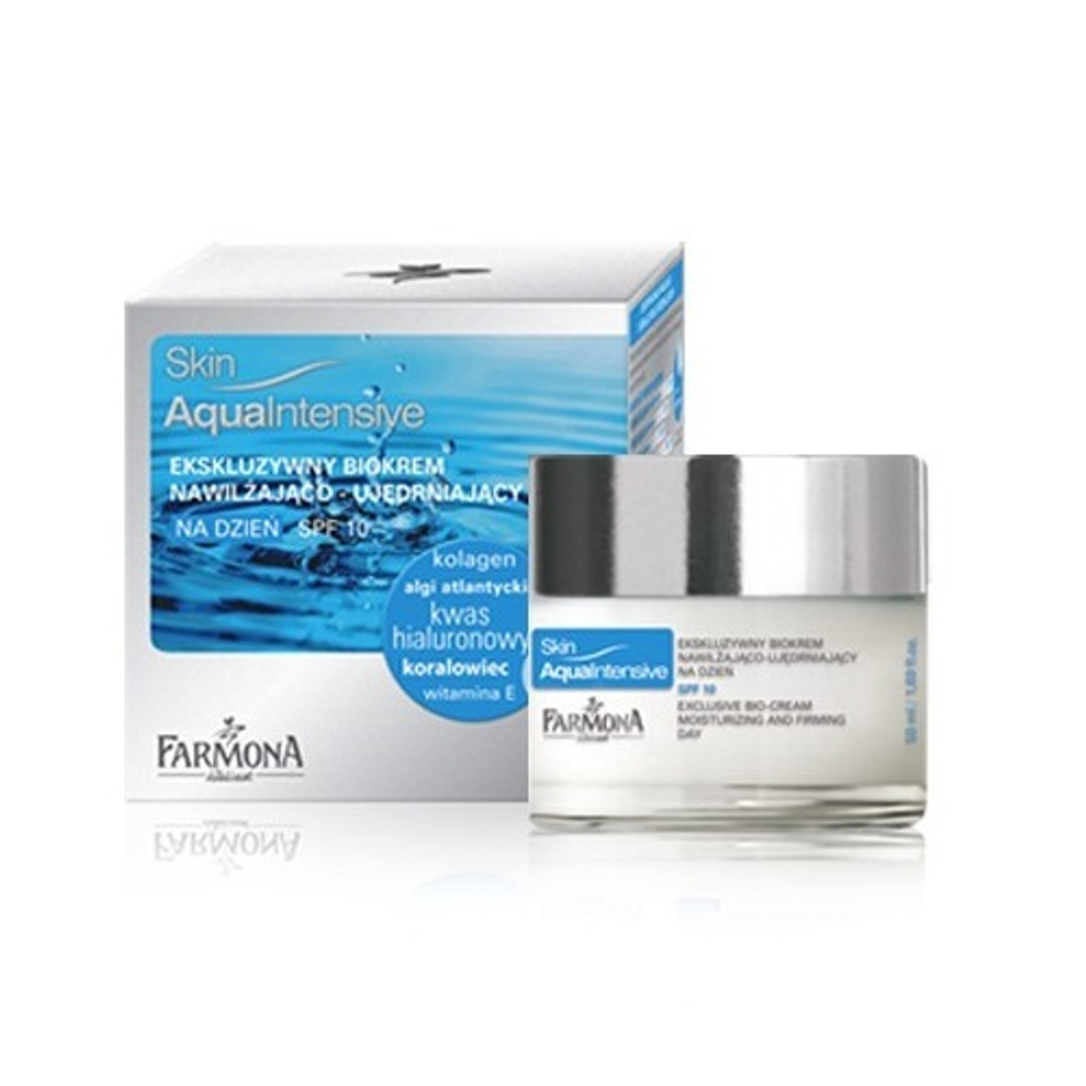 Биокрем дневной увлажняющий и придающий коже упругость Farmona Skin Aqua Intensive 50мл