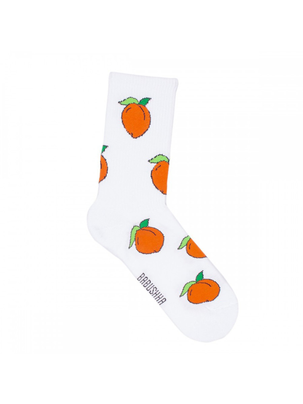 Носки медицинские мужские Babushka, "Персики", белый, 41-45