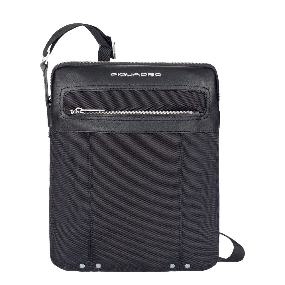 Сумка мужская Piquadro Link черный кожа и ткань (CA1591LK/N)