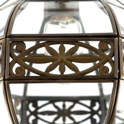 Citilux Гера-2 CL444210 Подвесной светильник витражный Бронза