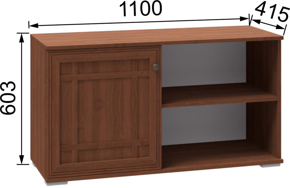 Тумба для ТВ-техники Ричард  РТ-2 орех донской