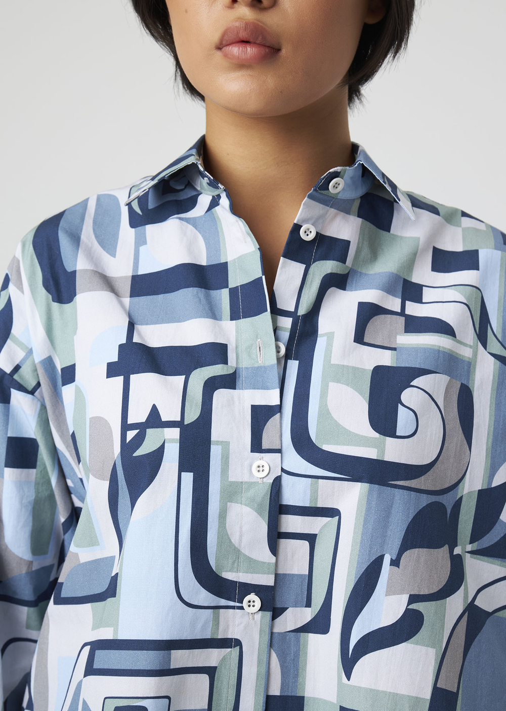 PRINTED SHIRT | M | (280-01)