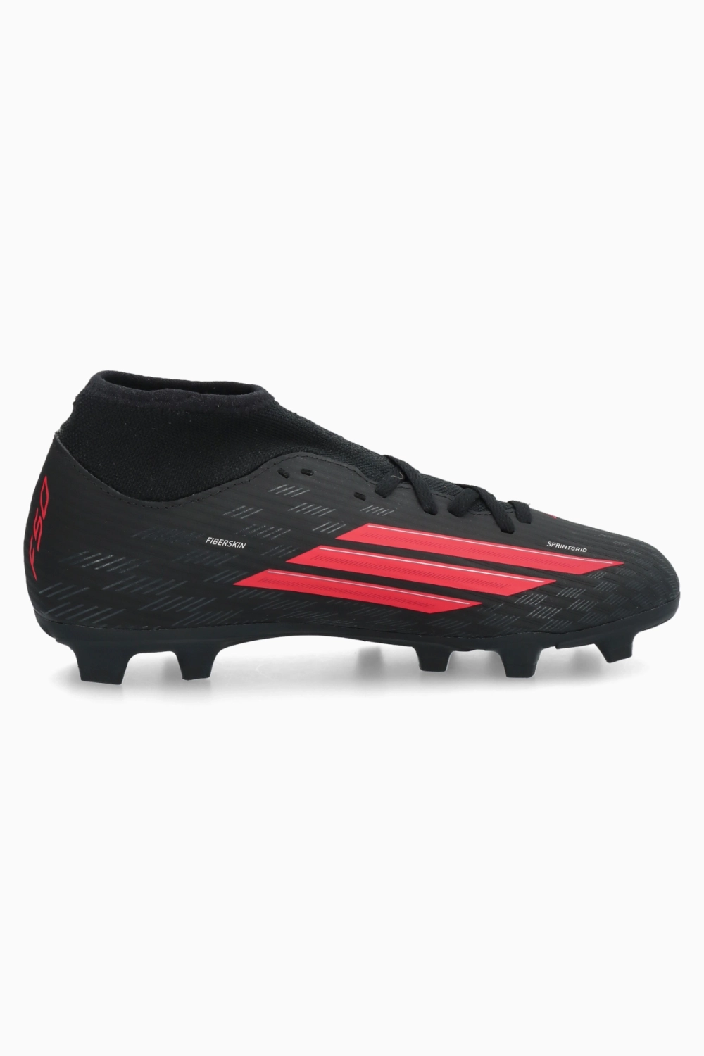 Бутсы adidas F50 Club Mid FG/MG Junior - черный