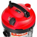 Пылесос хозяйственный ЗУБР ПУ-30-1400, 1400 Вт, сухая/влажная уборка, сила всасывания 300 Вт, бак 30 л, ПУ-30-1400 М3