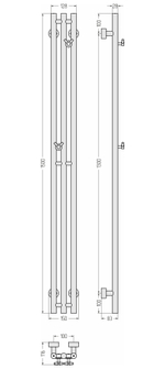 Сунержа Терция PRO 1500х100