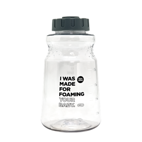 FHT056 Foam Heroes Бутылка прозрачная c крышкой Minigun (pH&lt;11) HDPE 1л