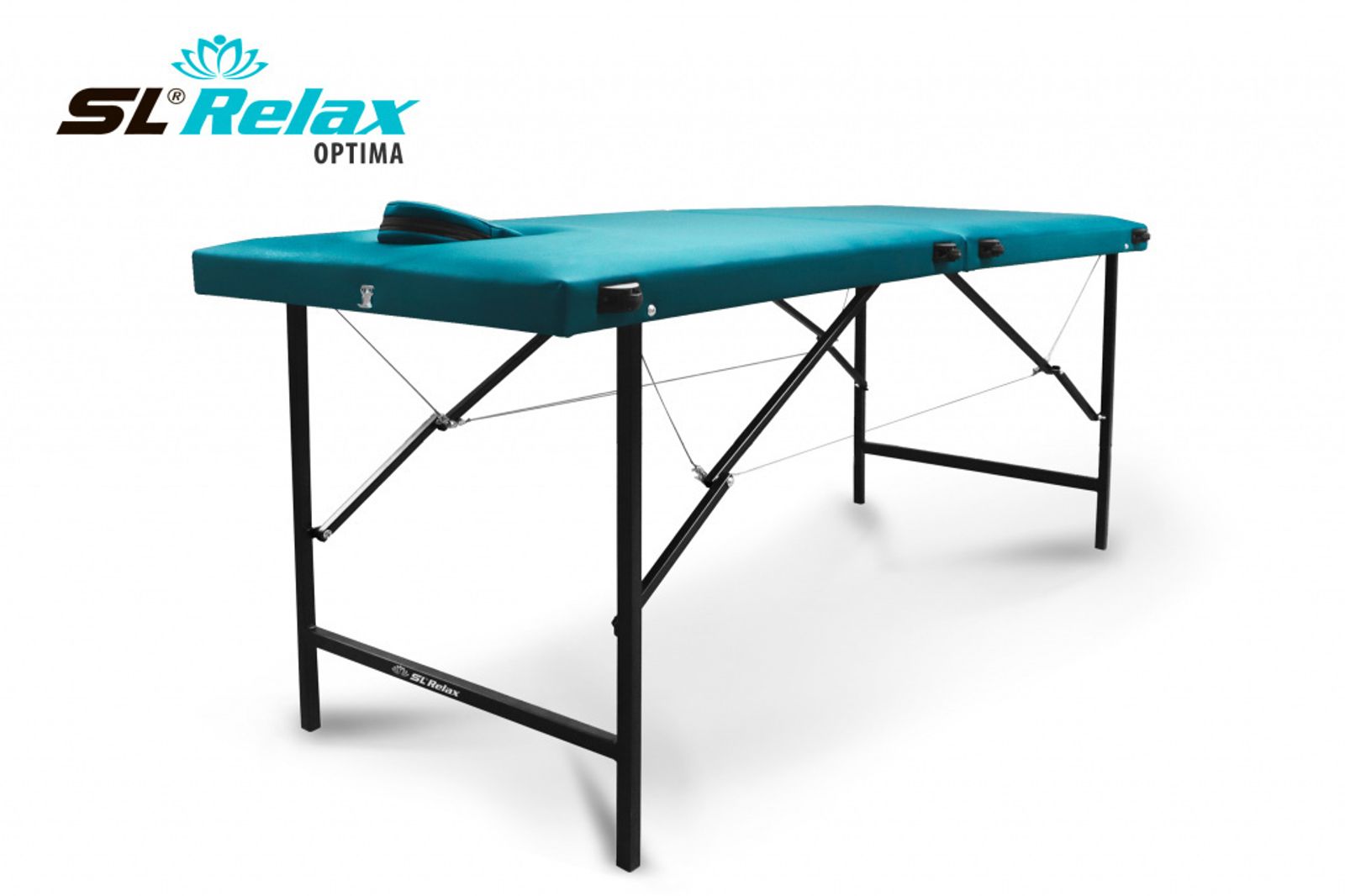 Массажный стол складной Relax optima (Turquoies) фото №2