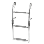 Трап складной с вертикальным креплением, 3 серых ступени (ширина 270 мм.) (10269463)