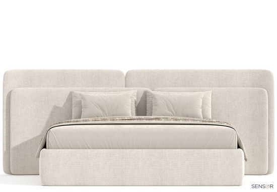 Кровать Пикассо с широким изголовьем