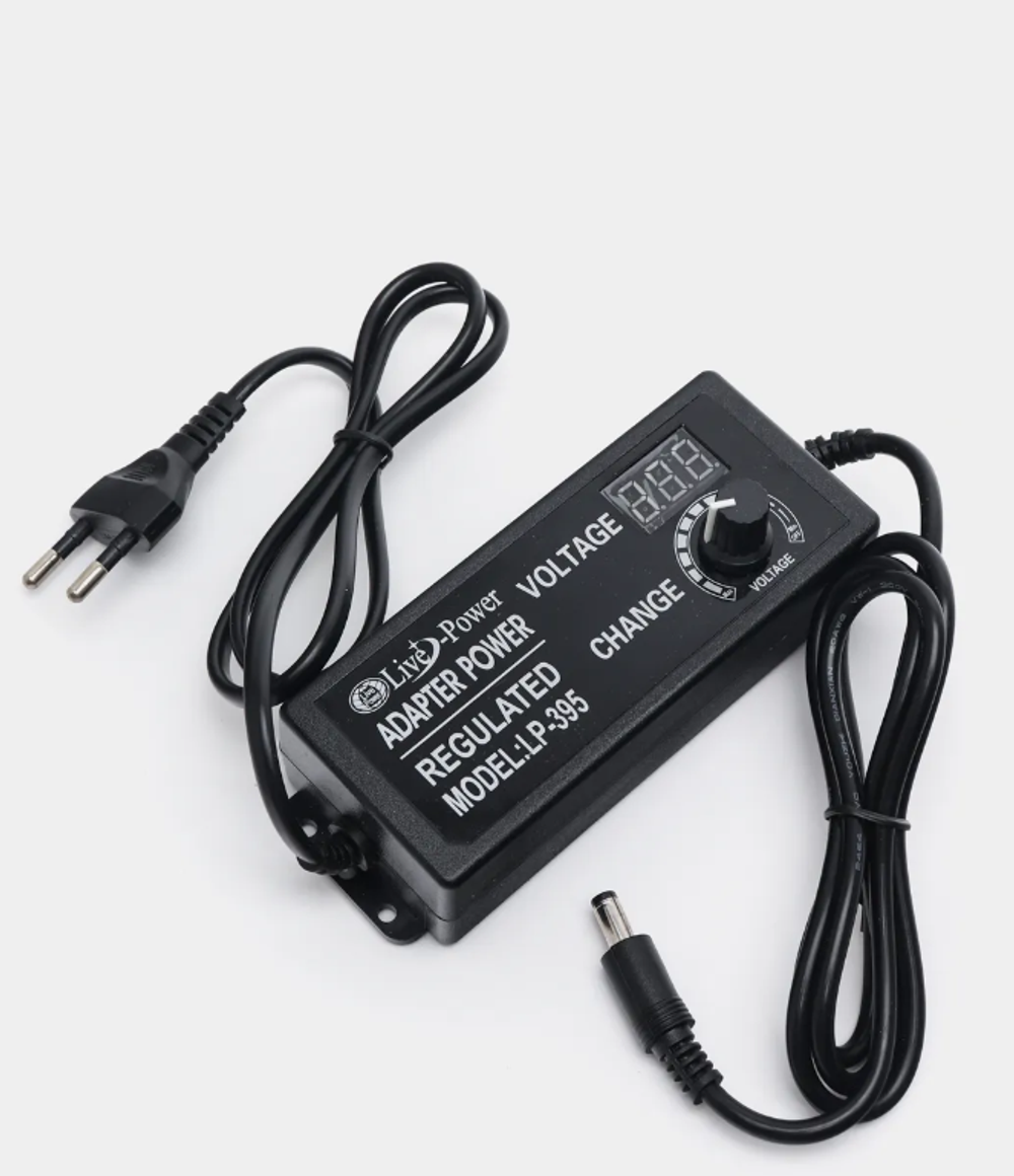 Адаптер LivePower LP395 регулируемый (3-24v/3A/DC5.5мм.)