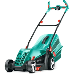 Bosch ARM 34 [06008A6101] Газонокосилка роторная { шир. 34см, Мотор Power drive, Момент 16Нм, 1300Вт, 40л, 11кг }