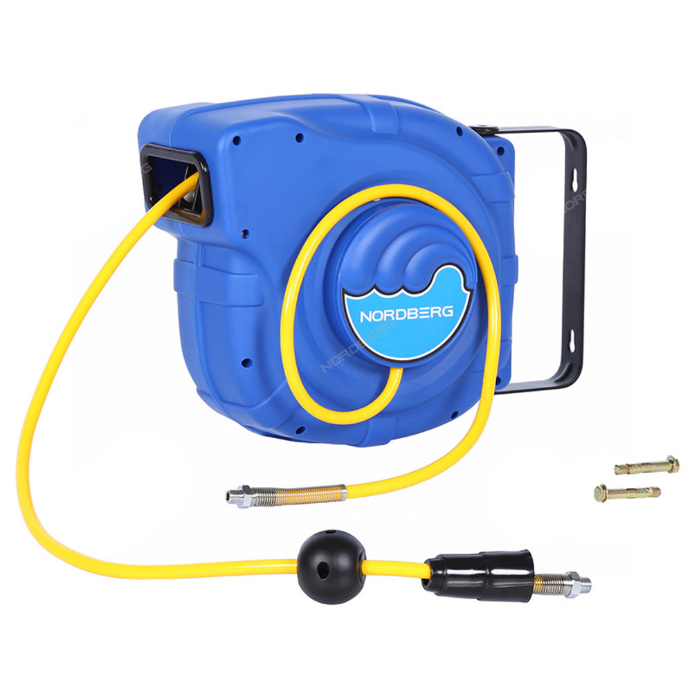 NORDBERG (HR0825HPVC) Шланг воздушный на катушке ПВХ диам. 8x12мм 25+1 м (26 м)