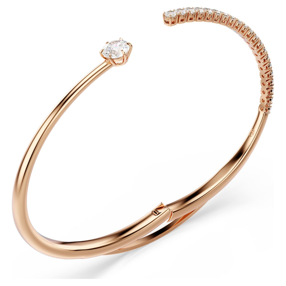 MATRIX:BANGLE OPEN WHITE/ROS S