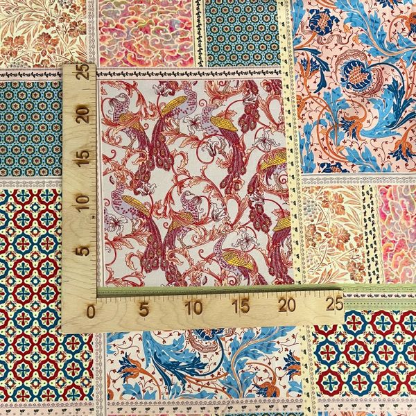 ДВОРЦОВАЯ РОСКОШЬ, ПЭЧВОРК - 100% ХЛОПОК 6