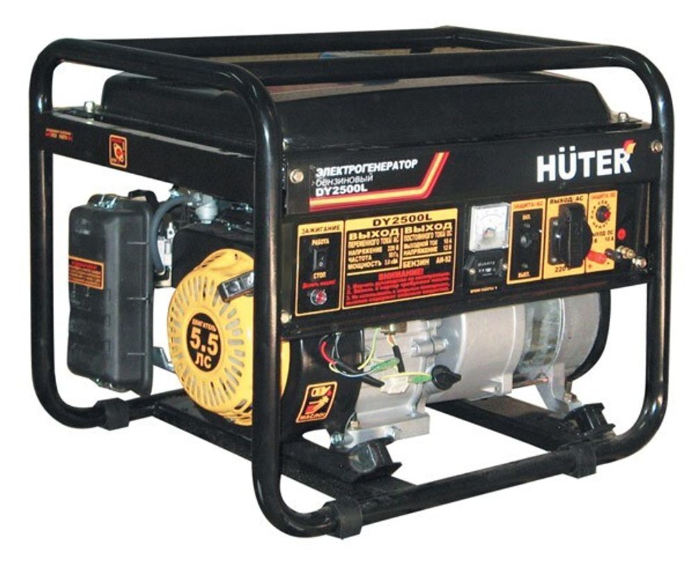 Генератор Бензиновый DY2500L Huter