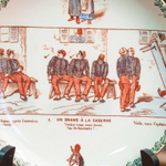 Фарфоровая тарелка TERRE DE FER HB & CIE (Франция)