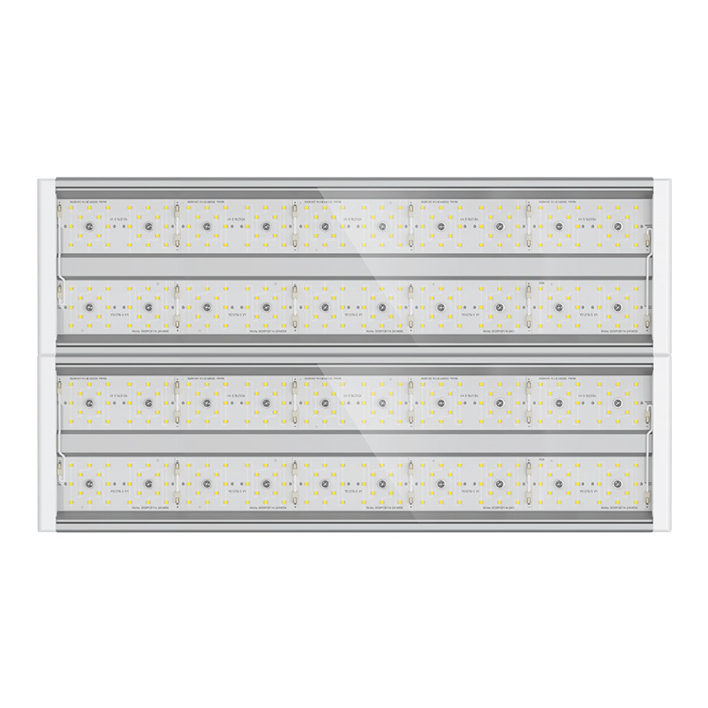 Светильник LED АВРОРА ДСП03-200-002-4К-Р Д120 200Вт 4000K IP65 Прозрачный 30000лм 592х333х100мм WOLTA PRO