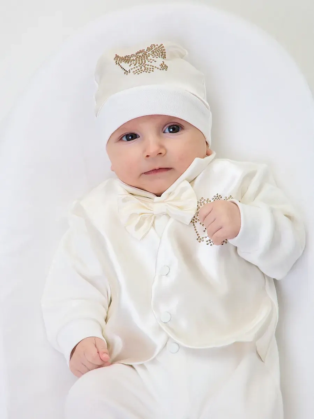 Теплый комбинезон для новорожденных