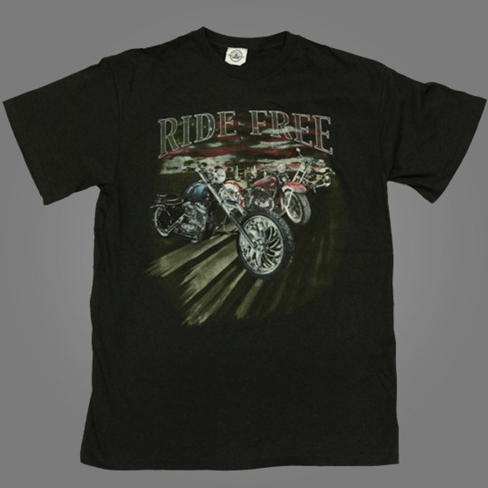 Футболка Ride Free ( Motocycles )