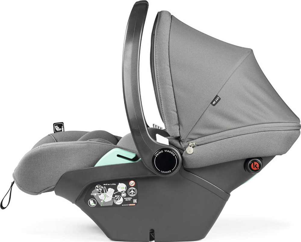 Коляска 3 в 1 Peg Perego Veloce TC Belvedere Lounge Mercury