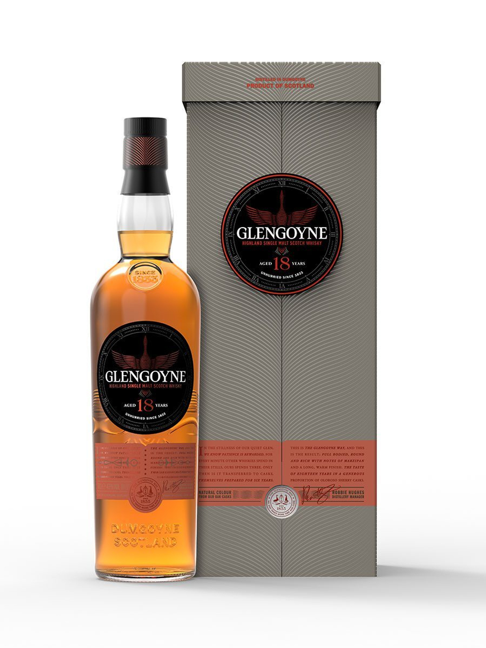Glengoyne Highland Single Malt Scotch Whisky 18 y.o. 0,7 л.