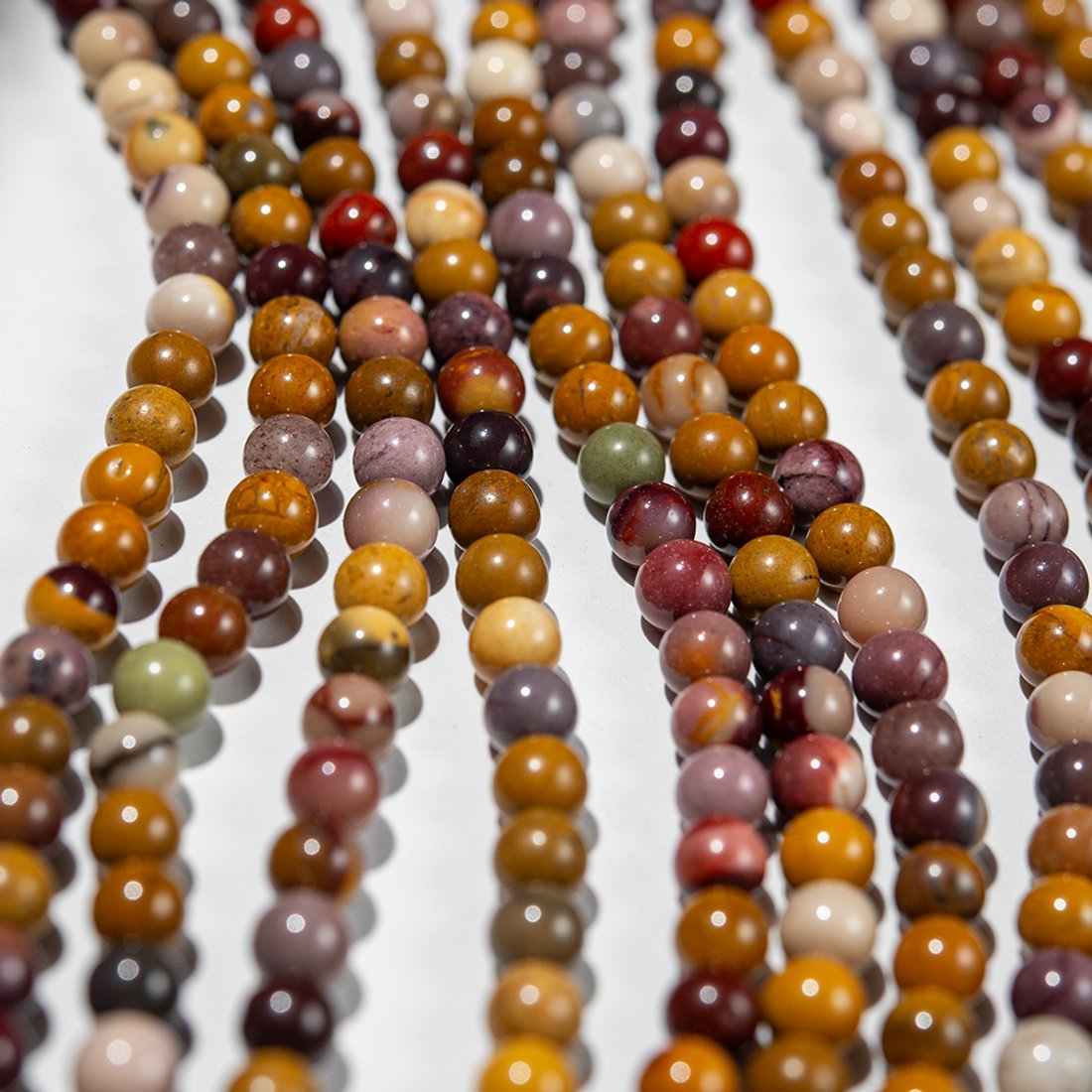 Яшма Мукаит, 6,3мм, шар