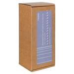 Свеча декоративная цвета лаванды из коллекции edge, 16,5см