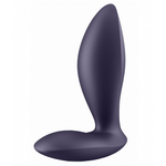 Анальный виброплаг Satisfyer Power Plug фиолетовый (Connect App)