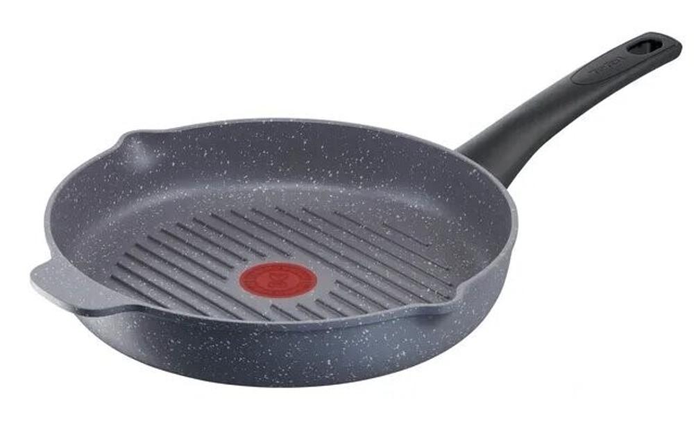 Сковорода-гриль круглая Tefal Natural ON 26 см E2444074