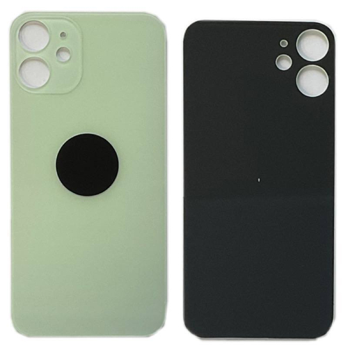 Задняя крышка для Apple iPhone 12 mini Зеленый (стекло, широкий вырез под камеру)