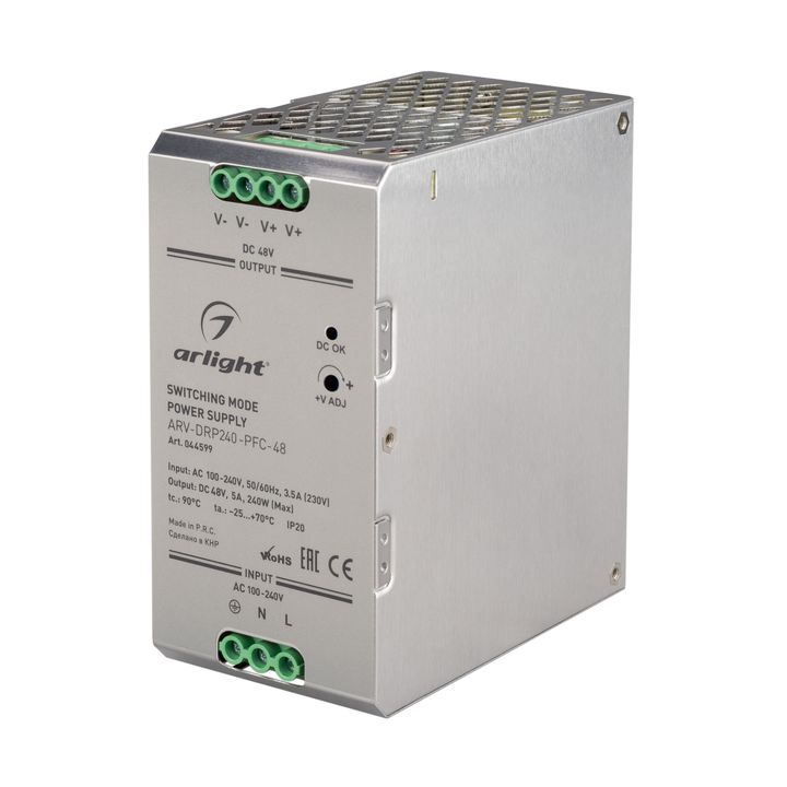 Блок питания Arlight ARV-DRP240-PFC-48 044599