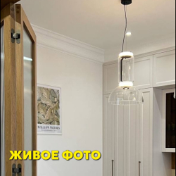 Современный подвесной светильник выполненный из стекла 😍
