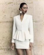 Юбка мини Lotus, Молочная