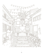 Spring Day Trip. Coloring Book