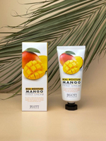 Jigott Крем для рук с экстрактом манго Real Moisture Mango Hand Cream,100 мл.