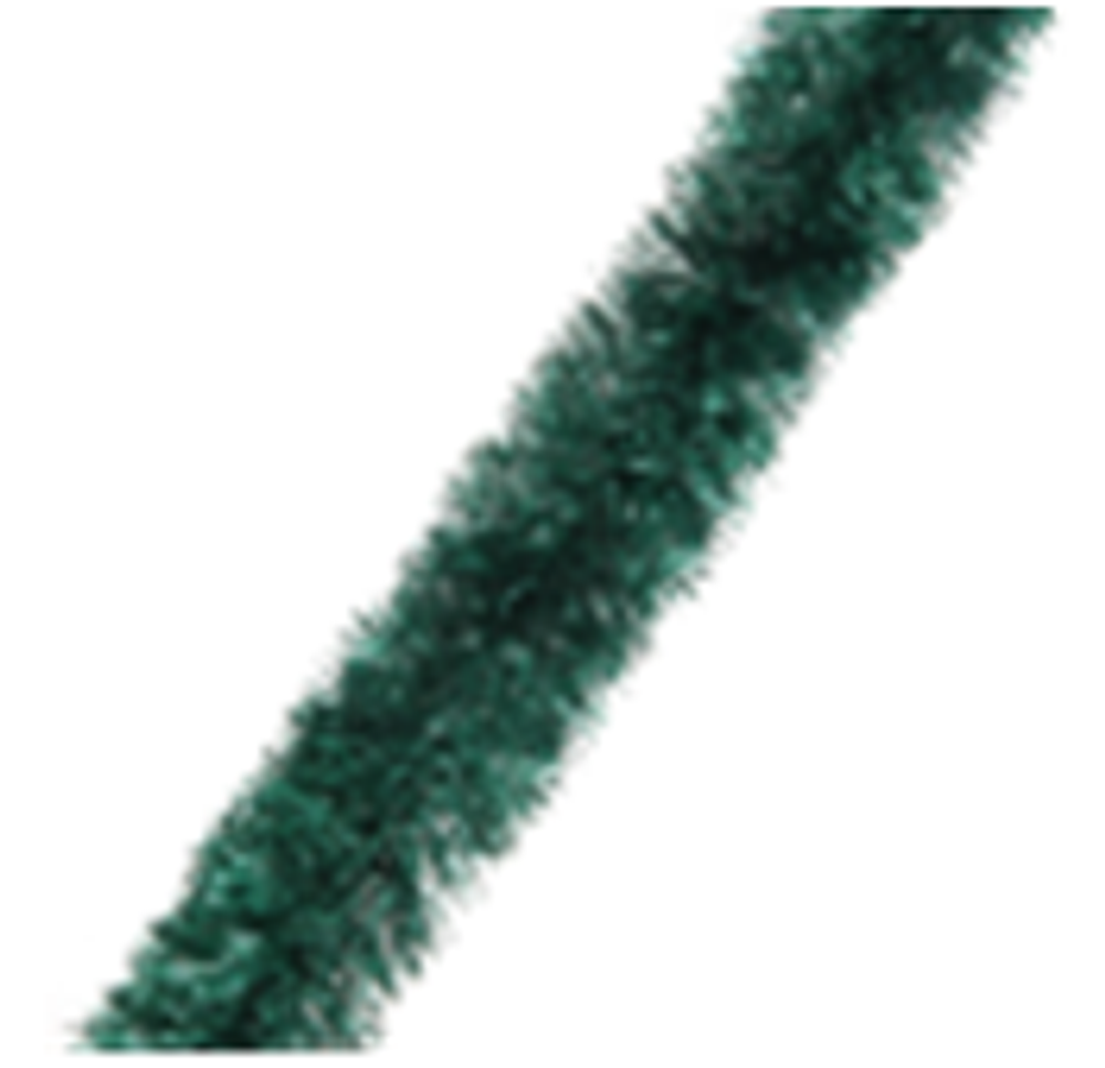 Мишура 2м 9см "Волшебные искры" Изумруд (Серпантин)