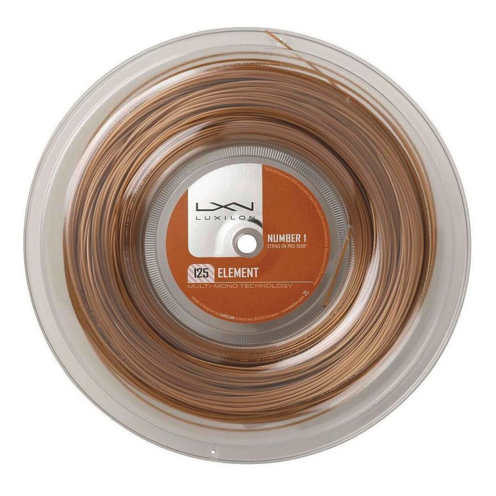 Струны теннисные Luxilon Element Bronze String Reel 200m