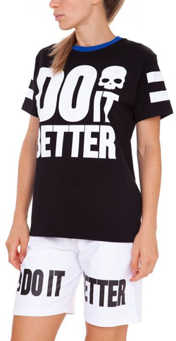 Женская теннисная футболка Hydrogen Do It Better T-Shirt Woman