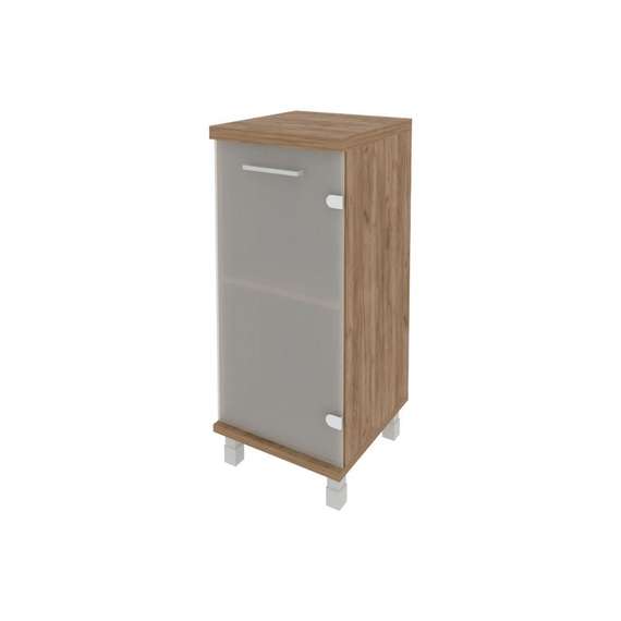 First Шкаф низкий узкий правый KSU-3.2 (R) Дуб Табак 401*432*958