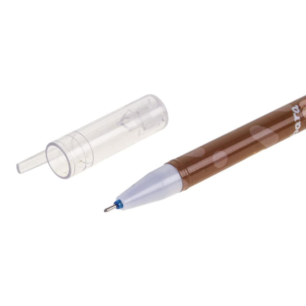 Ручка пиши-стирай "Капибара", 0,38мм, синяя, 5 видов микс MP-2381