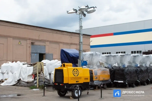 Осветительная мачта LT41000Q 9 метров с дизелем Perkins