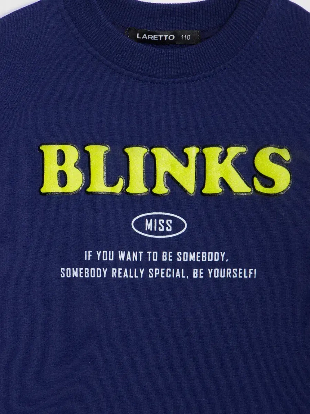 Костюм для девочки, свитшот и брюки