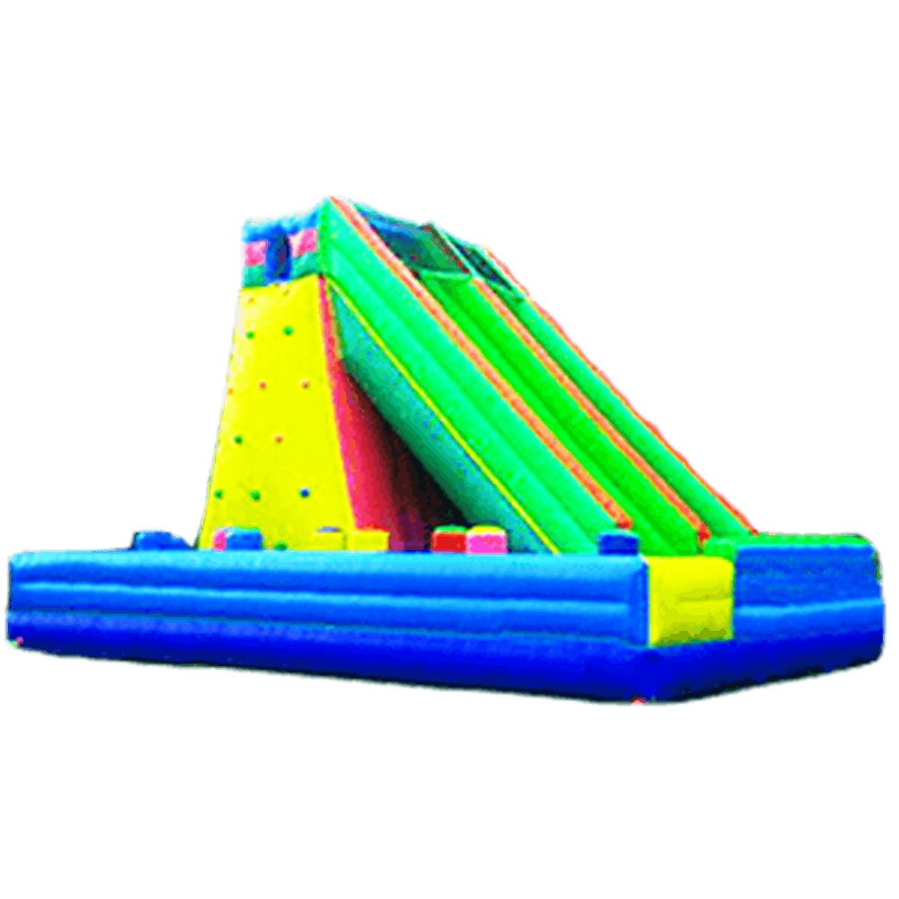 Надувной батут со скалодромом "Плэй старт"