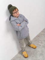 Толстовка с капюшоном  для мальчика "Basic" меланж