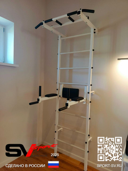 Монтаж шведской стенки Sv Sport в бетонные, кирпичные стены