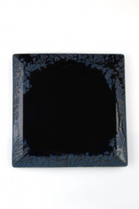 Тарелка квадратная 27CM ROOT BLUE