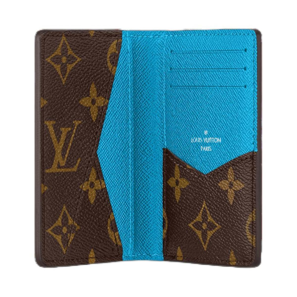 Картхолдеры и кошельки LOUIS VUITTON Pocket Organizer Monogram Macassar, M12828